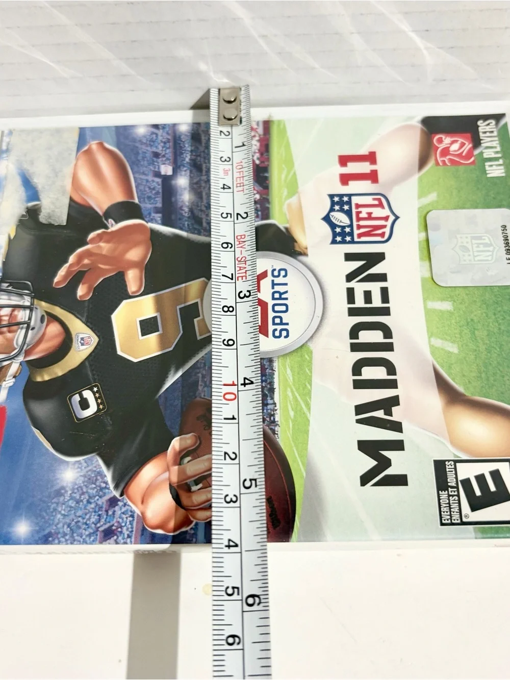 Wii Madden NFL 11 Nintendo 2010 Complete Disc Manual Case Drew Brees Saints MVP